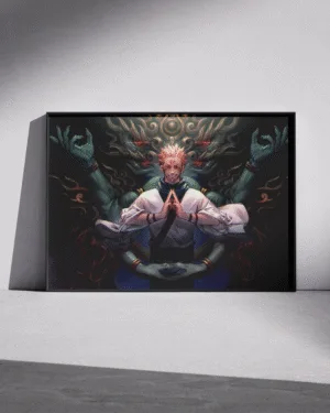 Cursed King Sukuna | Jujutsu Kaisen | Premium Poster