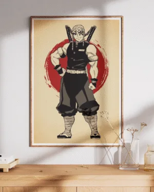Tengen Uzui | Demon Slayer | Premium Poster