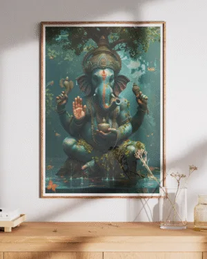 Lord Ganesha Serenity | Premium Poster