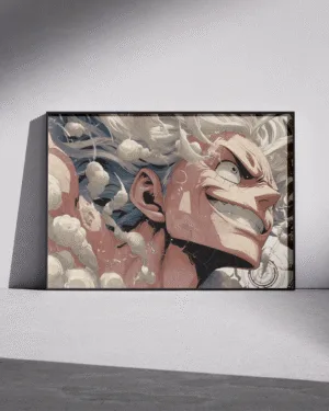 Luffy Gear 5 the Sun God | One Piece | Premium Poster