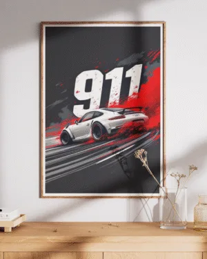 Porsche 911 | Car | Premium Poster