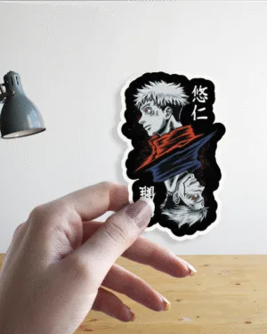 Yuuji & Sukuna | Jujutsu Kaisen | Premium Sticker