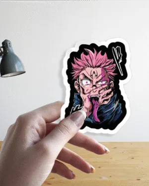 Ryomen Sukuna | Jujutsu Kaisen | Premium Sticker