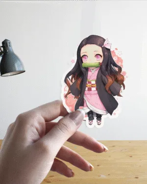 Nezuko Kamado Chibi | Demon Slayer | Premium Sticker