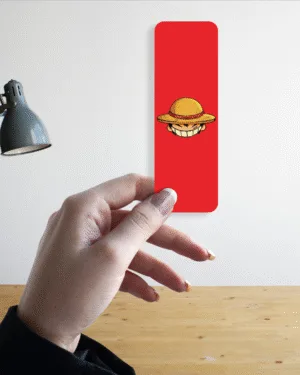 Monkey D. Luffy Straw Hat | One Piece | Bookmark