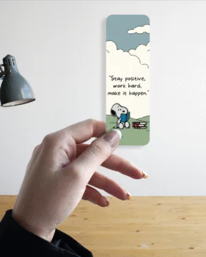 Dog Reading in Field | Motivation | Bookmark