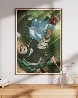 Sabito vs Tanjiro | Demon Slayer | Premium Poster