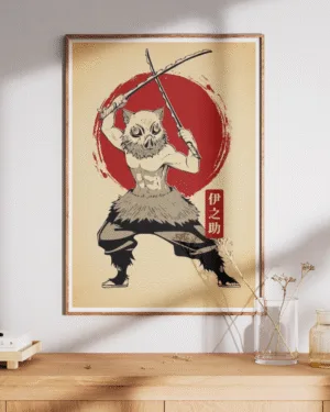 Inosuke Hashibira | Demon Slayer | Premium Poster