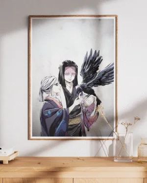 Kagaya & Amane Ubuyashiki | Demon Slayer | Premium Poster