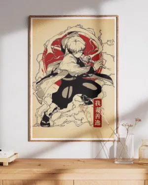 Zenitsu Agatsuma | Demon Slayer | Premium Poster