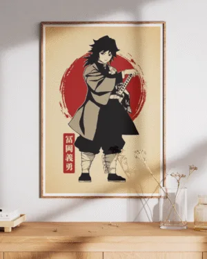 Giyu Tomioka | Demon Slayer | Premium Poster