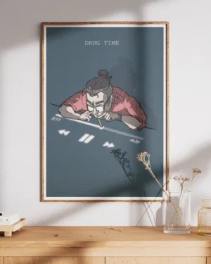 Music Drug Time | Music | Premium Poster