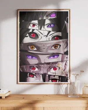 Eyes of Power | Naruto | Premium Poster