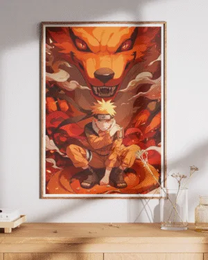 Beast Bond | Naruto | Premium Poster
