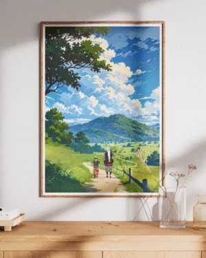 Wanderers' Journey | Naruto | Premium Poste