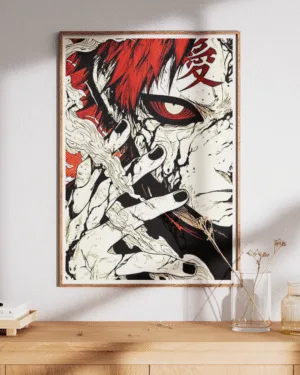 Desert Demon | Naruto | Premium Poste