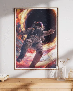 Astronaut Universe | Space | Premium Poster