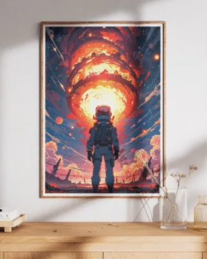 Portal Awaits | Space | Premium Poster