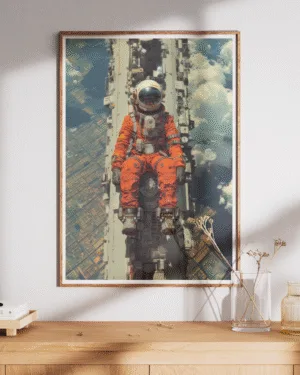 Above the World | Space | Premium Poster