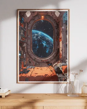 Cosmic Sanctuary | Space | Premium Poster