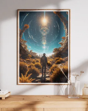 Portal Ascend | Space | Premium Poster