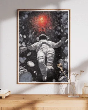 Time Spiral | Space | Premium Poster