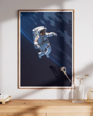 Weightless | Space | Premium Poster
