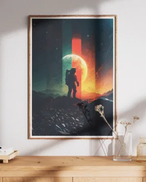 Cosmic Pathways | Space | Premium Poster