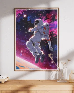 Nebula Drift | Space | Premium Poster