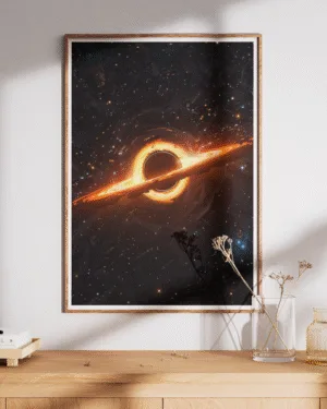 Black Hole | Space | Premium Poster