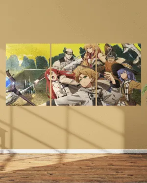 Mushoku Tensei Heroes | Split Premium Poster