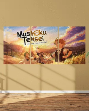 Mushoku Tensei Sunrise | Split Premium Poster