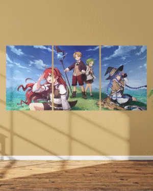 Mushoku Tensei Adventurers | Split Premium Poster