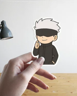 Gojo Satoru Chibi | Jujutsu Kaisen | Premium Sticker