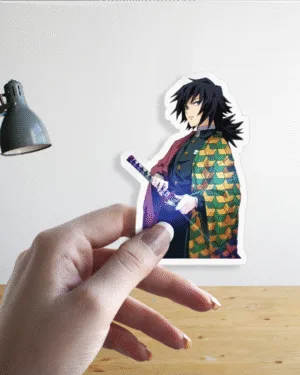 Giyu Tomioka | Demon Slayer | Premium Sticker