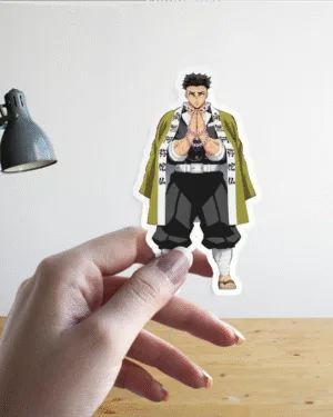 Stoic Stone Hashira | Demon Slayer | Premium Sticker