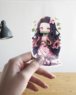Nezuko Blossom | Demon Slayer | Premium Sticker