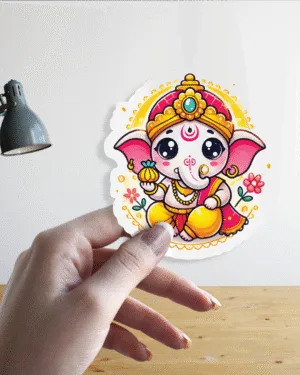 Bal Ganesh | Premium Sticker