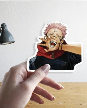 Cursed King Hand Mouth | Demon Slayer | Premium Sticker